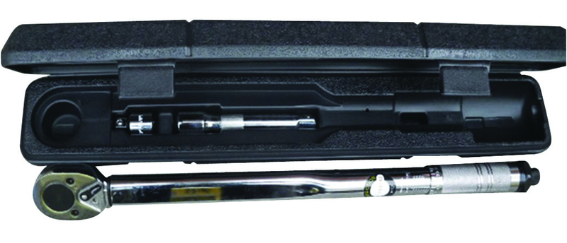 18" OAL - 1/2" Drive - English Scale - Torque Wrench - USA Tool & Supply