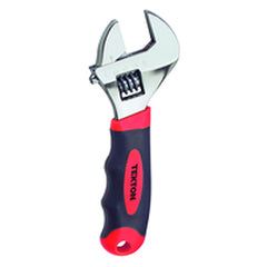 1″ Opening-6″ Overall Length - Stubby Adjustable Wrench - Comfortable Non-Slip Soft Handle Grip - USA Tool & Supply