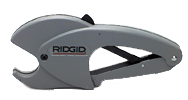 Ridgid Pipe & Tube Cutter -- 1/8 thru 1-1/2'' Capacity-Plastic Cutting - USA Tool & Supply