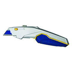 1774106 Pro Touch Grip (Includes 6 Blue Blades) - Retractable Utility Knife - USA Tool & Supply