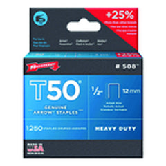 1/2″ / 12 mm - T50–1250 Standard Pack - Staples - USA Tool & Supply