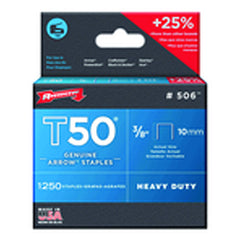 3/8″ / 10 mm - T50–1250 Standard Pack - Staples - USA Tool & Supply