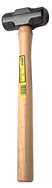 Sledge Hammer -- 20 lb; Hickory Handle; 3'' Head Diameter - USA Tool & Supply