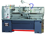 Geared Head Lathe - #KLS1440A - 14" Swing; 40" Between Centers; 3 HP Motor; D1-4 Camlock Spindle - USA Tool & Supply