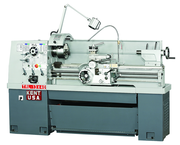 Geared Head Lathe - #TRL1340 - 13-3/8" Swing; 40" Between Centers; 5 & 2-1/2 HP Motor; D1-4 Camlock Spindle - USA Tool & Supply