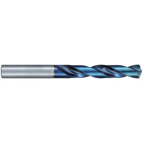 6.8 mm Dia. × 8 mm Shank × 44 mm Flute Length × 84 mm OAL, Jobber, 135°, Aqua Revo D, 2 Flute, External, Solid Carbide Drill - Exact Industrial Supply