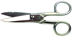 1-7/8" Blade - 5-1/4" OAL - Electrician's Scissors - USA Tool & Supply