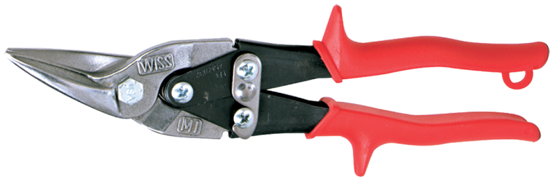1-3/8'' Blade Length - 9-3/4'' Overall Length - Straight Cutting - Metalmaster Compound Action Snips - USA Tool & Supply