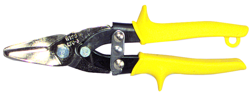 1-3/8'' Blade Length - 9'' Overall Length - Straight Cutting - Metal-Wizz Multi-Purpose Snips - USA Tool & Supply