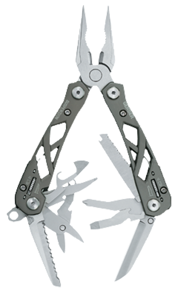 Gerber Suspension - 12 Function Multi-Plier. Comes with nylon sheath. - USA Tool & Supply