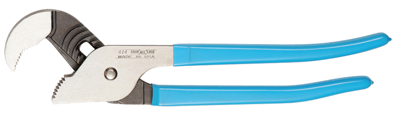 Channellock Tongue & Groove Pliers - Nut Buster -- #414 Comfort Grip 2'' Capacity 14'' Long - USA Tool & Supply