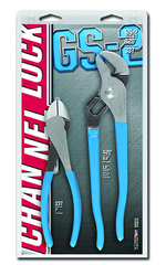 Channellock Combo Pliers Set -- #GS2; 2 Pieces; Includes: 7" Cutting; 9-1/2" Tongue & Groove - USA Tool & Supply