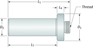 1-1/4" SS x 1-1/2-18 Thread Mount - Boring Head Shank - USA Tool & Supply