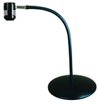 High Power LED Spot Light  Dimmable  25" Flexble Goose Arm  Desk Base - USA Tool & Supply