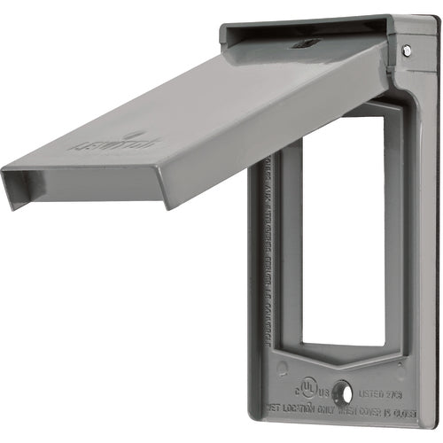 Weather Resistant Cover - Vertical - Gray - USA Tool & Supply