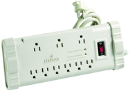 15 Amp; 120 Volt; 9 Plug Office Grade Surge Strip - Beige - USA Tool & Supply