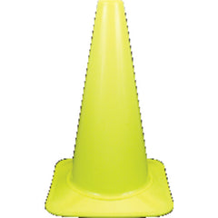 18″ Fluorescent Lime Cone - USA Tool & Supply
