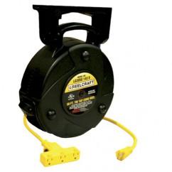 CORD REEL TRIPLE OUTLET - USA Tool & Supply