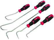 Lisle Set of 5 Hose Removers - includes #80210 Short Hose Remover, #80220 Long Hose Remover, #80230 Short Offset Remover, #80240 Long Offset Remover & #80290 Double Offset Short Remover - USA Tool & Supply