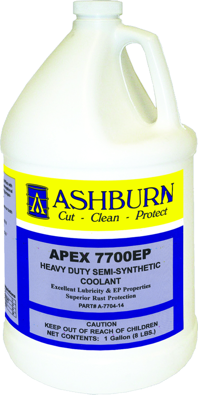 Apex 7700EP Heavy Duty Semi-Synthetic Coolant - #A-7704-14 -- 1 Gallon - USA Tool & Supply