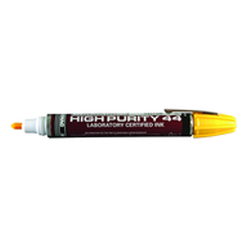High Purity Marker - Felt Tip - Yellow - USA Tool & Supply