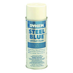 Layout Fluid - Aerosol - Blue - 12.0 oz - USA Tool & Supply