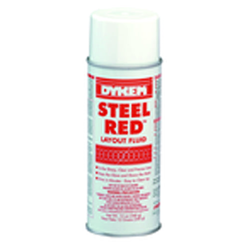 Layout Fluid - Aerosol - Red - 12.0 oz - USA Tool & Supply