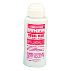Layout Fluid - Felt Tip - Red - 2.0 oz - USA Tool & Supply
