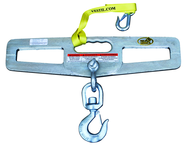 Swivel Hook Plate - #LMHP4 - Hook Plate - Fork openings are 6-1/4"W x 1-3/4"H. - USA Tool & Supply