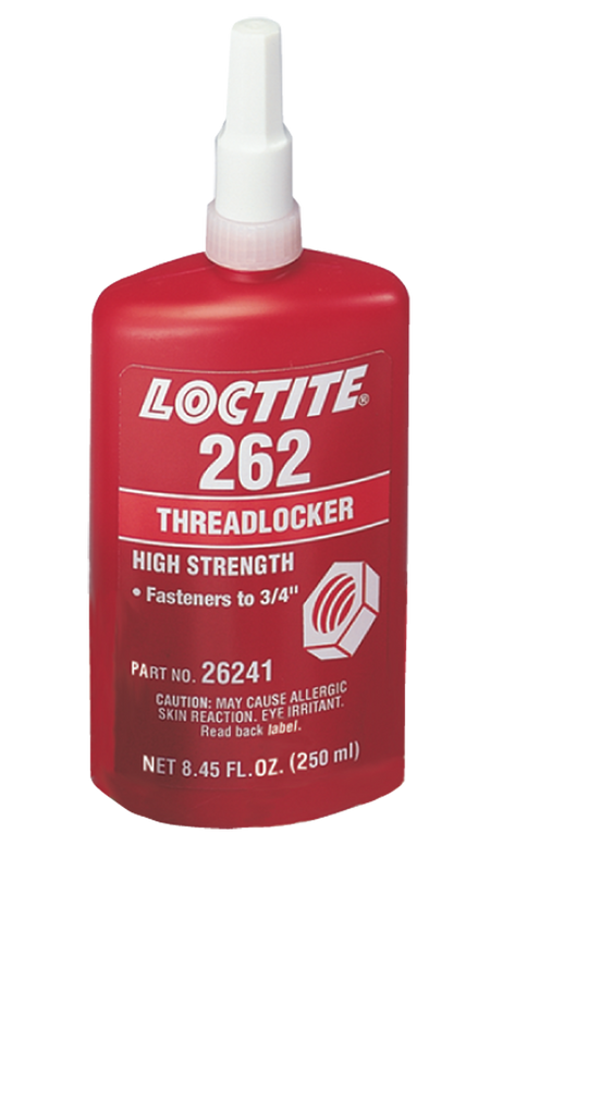 262  Medium to High Strength Permanent Threadlocker - 50 ml - USA Tool & Supply