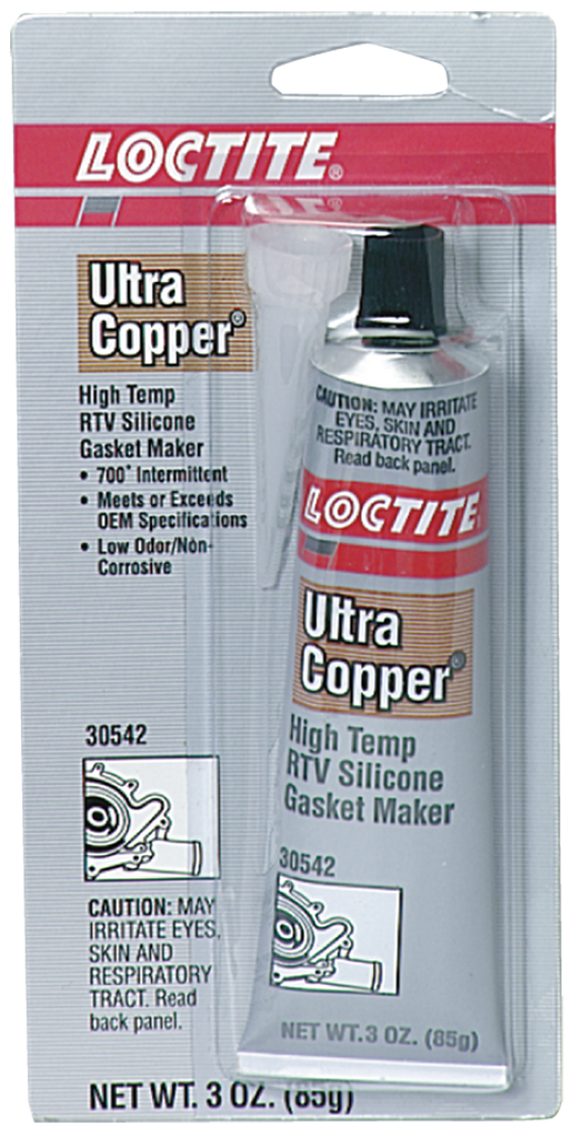 5920 Copper High Temp RTV Silicone - 11 oz - USA Tool & Supply