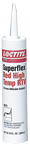 SuperFlex Red Hi-Temp RTV Silicone - 11 oz - USA Tool & Supply