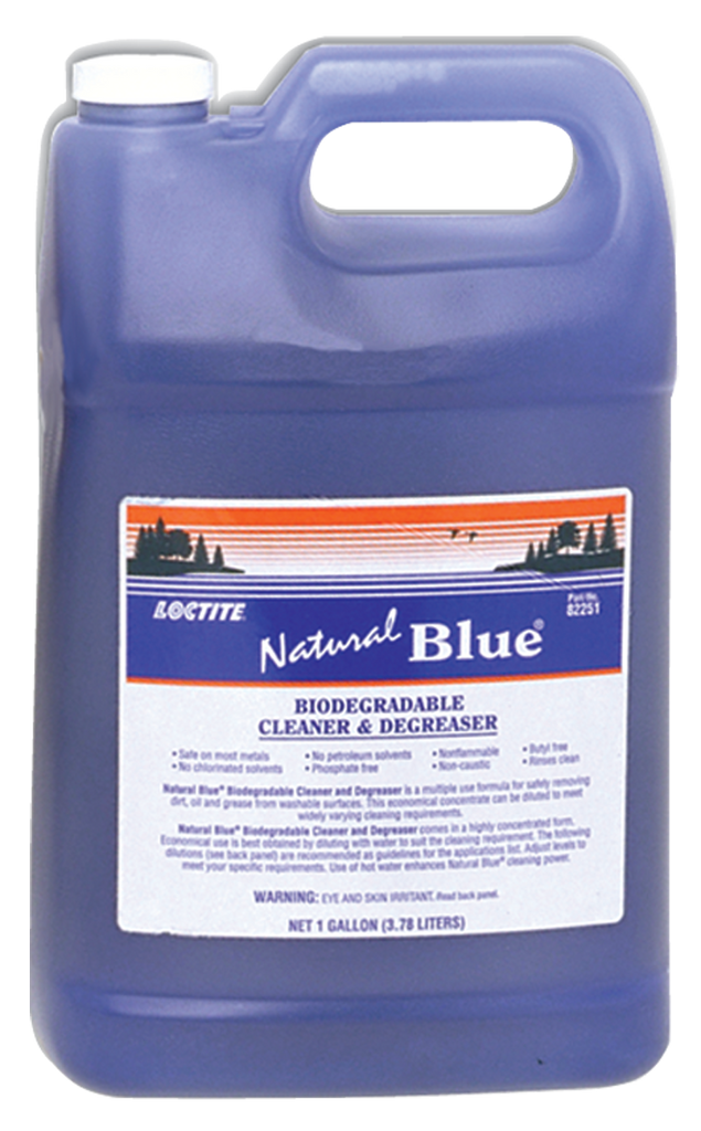 Natural Blue Cleaner and Degreaser - 1 Gallon - USA Tool & Supply