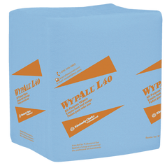 12.5 x 14.4'' - Package of 672 - WypAll L40 1/4 Fold - USA Tool & Supply