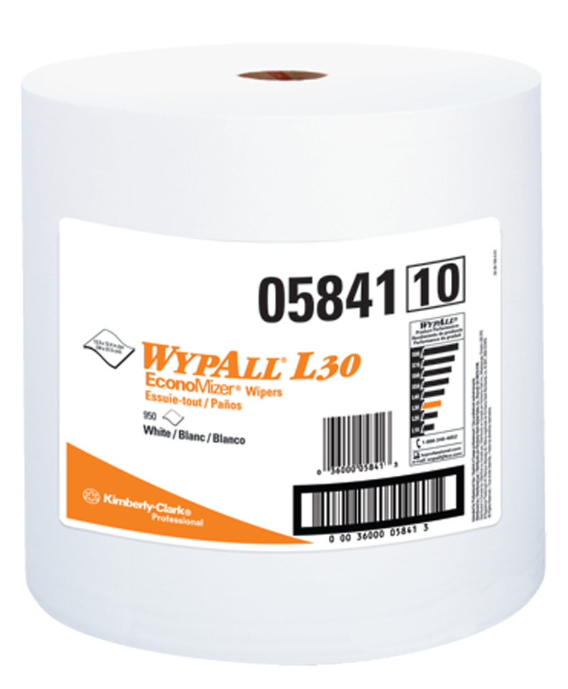 12.5 x 13.4'' - Package of 900 - WypAll L30 Jumbo Roll - USA Tool & Supply