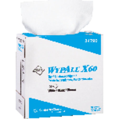 9.1″ 16.8″ - Package of 126 - WypAll X60 Pop-Up Box - USA Tool & Supply