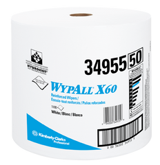 12.5 x 13.4'' - Package of 1100 - WypAll X60 Jumbo Roll - USA Tool & Supply