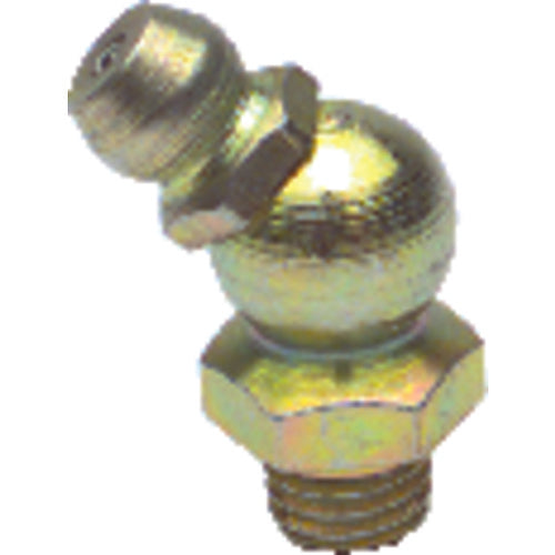 Grease Fittings - 1/8″-27 - PTF 45° Hydraulic Style - Pack of 10 - USA Tool & Supply