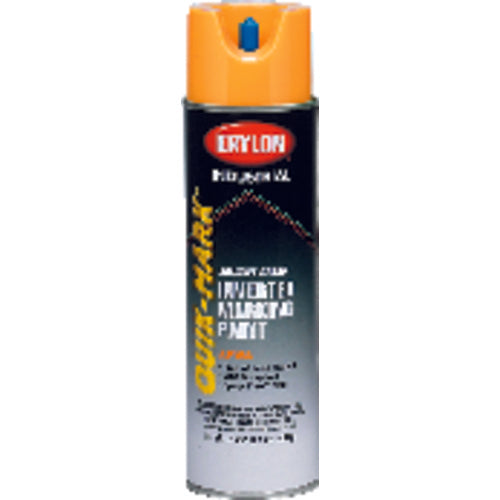 Industrial Quik-Mark Inverted Marking Paint Water Based Fluorescent Orange - USA Tool & Supply