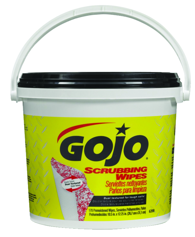 Scrubbing Wipes - 170 Count Bucket - USA Tool & Supply