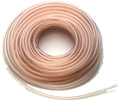 #PV086100 - 1/2 OD - Clear Polyvinyl - Tubing-100 Feet per Reel - USA Tool & Supply