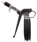 #TYP2501CS - Chrome Plated High Flow - Typhoon Air Blow Gun - USA Tool & Supply