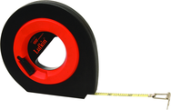 #HYT100D - 3/8" x 100' - Hi-Viz® Speedwinder® Steel Tape Measure - USA Tool & Supply