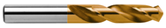 27/64 Dia. X 3-3/8 OAL - Short-length-Drill -TiN Coated - USA Tool & Supply