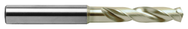 3.3mm Dia. X 50mm OAL- Stub-Powder Metal- HSCO-Drill -TiN+TiCN Coated - USA Tool & Supply