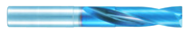 L9830 10.3mm Aqua Ex Flat Carbide Drill with Radius - USA Tool & Supply