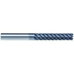 1/2" Dia. - 2-5/8" LOC - 5" OAL - .015 CR 7FL Carbide End Mill - AlCrNx - USA Tool & Supply