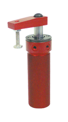 Block Style Pneumatic Swing Cylinder - #8315 .50'' Vertical Clamp Stroke - With Arm - RH Swing - USA Tool & Supply