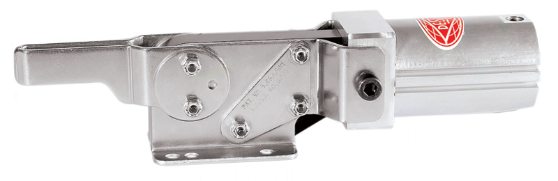 Horizontal Pneumatic Cylinder - 390 lbs. Holding Capacity; Bar Style U Shape - USA Tool & Supply