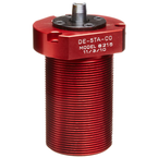 Round Threaded Body Pneumatic Swing Cylinder - #8215-LA .50'' Vertical Clamp Stroke - RH Swing - USA Tool & Supply